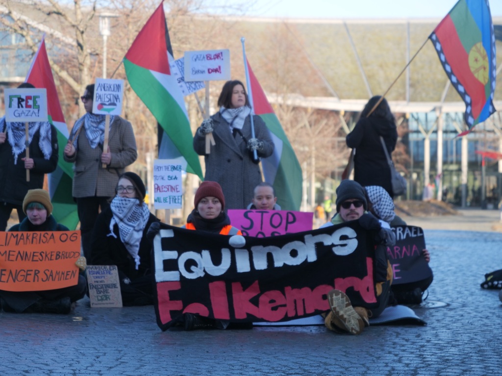 Forente aktivister mot Equinors folkemordprofitt